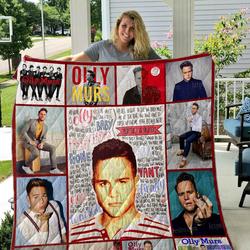 Olly Murs Quilt Blanket 01 and Home Decor