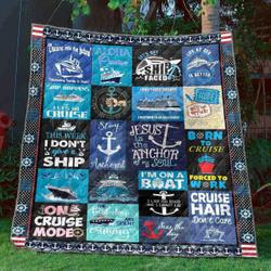 On Cruise Mode Quilt V0508-9  Quilt and Home Decor