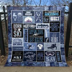 Once Go Board Never Go Back Quilt Blanket Th19  Quilt and Home Decor
