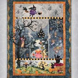 Once In A Boo Moon Cly Quilt Tdhiw and Home Decor