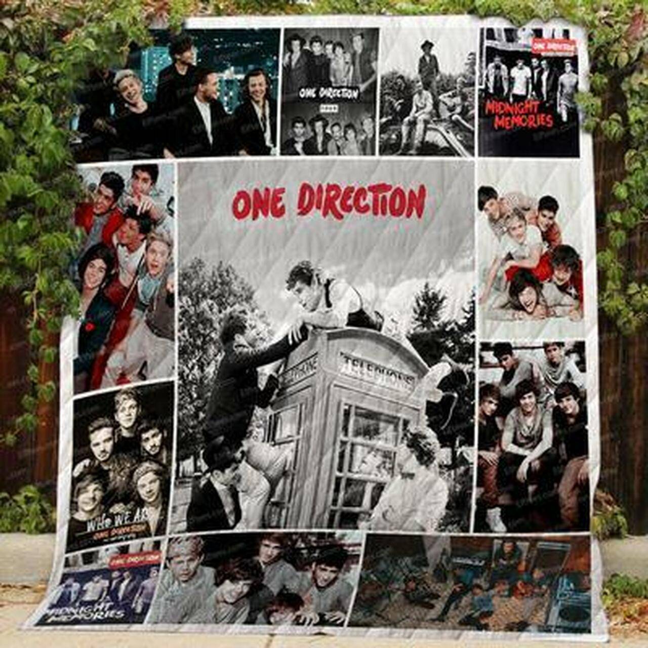 One Direction Quilt Blanket Od01 Quilt and Home Decor