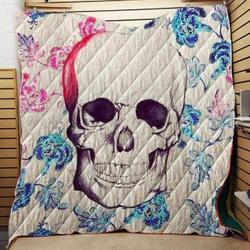 One Of A Kind Skull Quilt Tdhvz and Home Decor