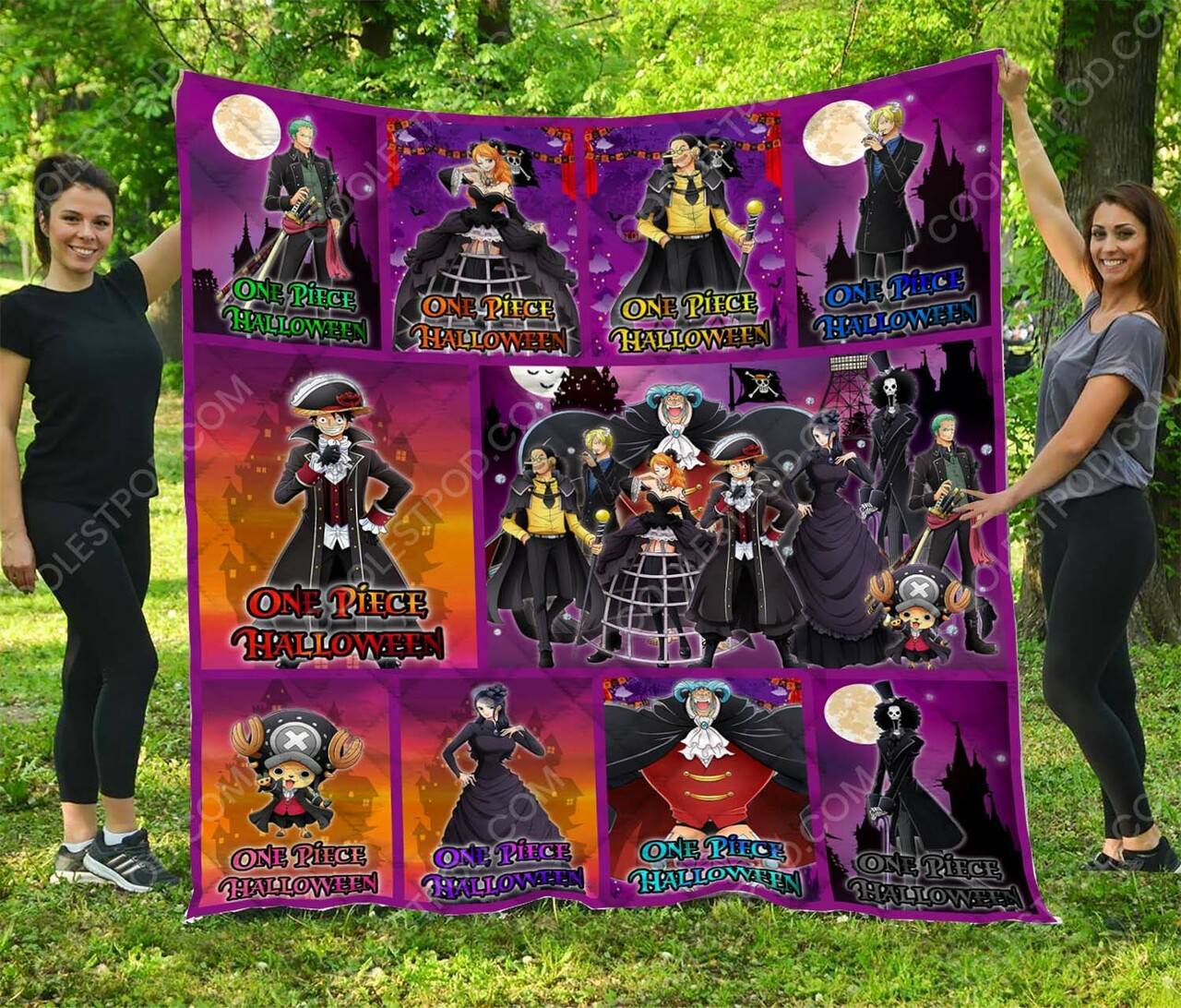 One Piece Halloween - Quilt and Home Decor