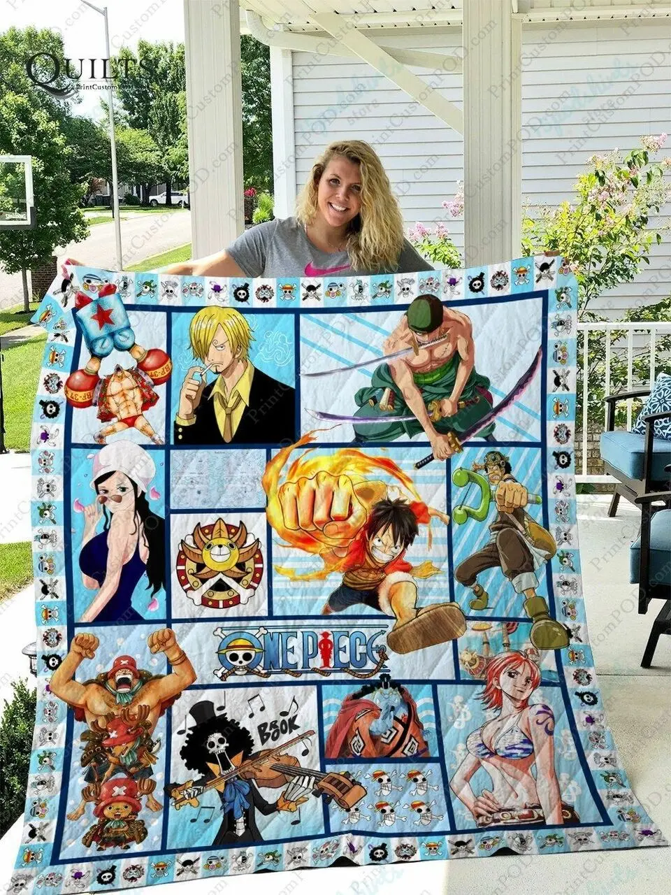 One Piece Quilt Blanket Ver 1 and Home Decor