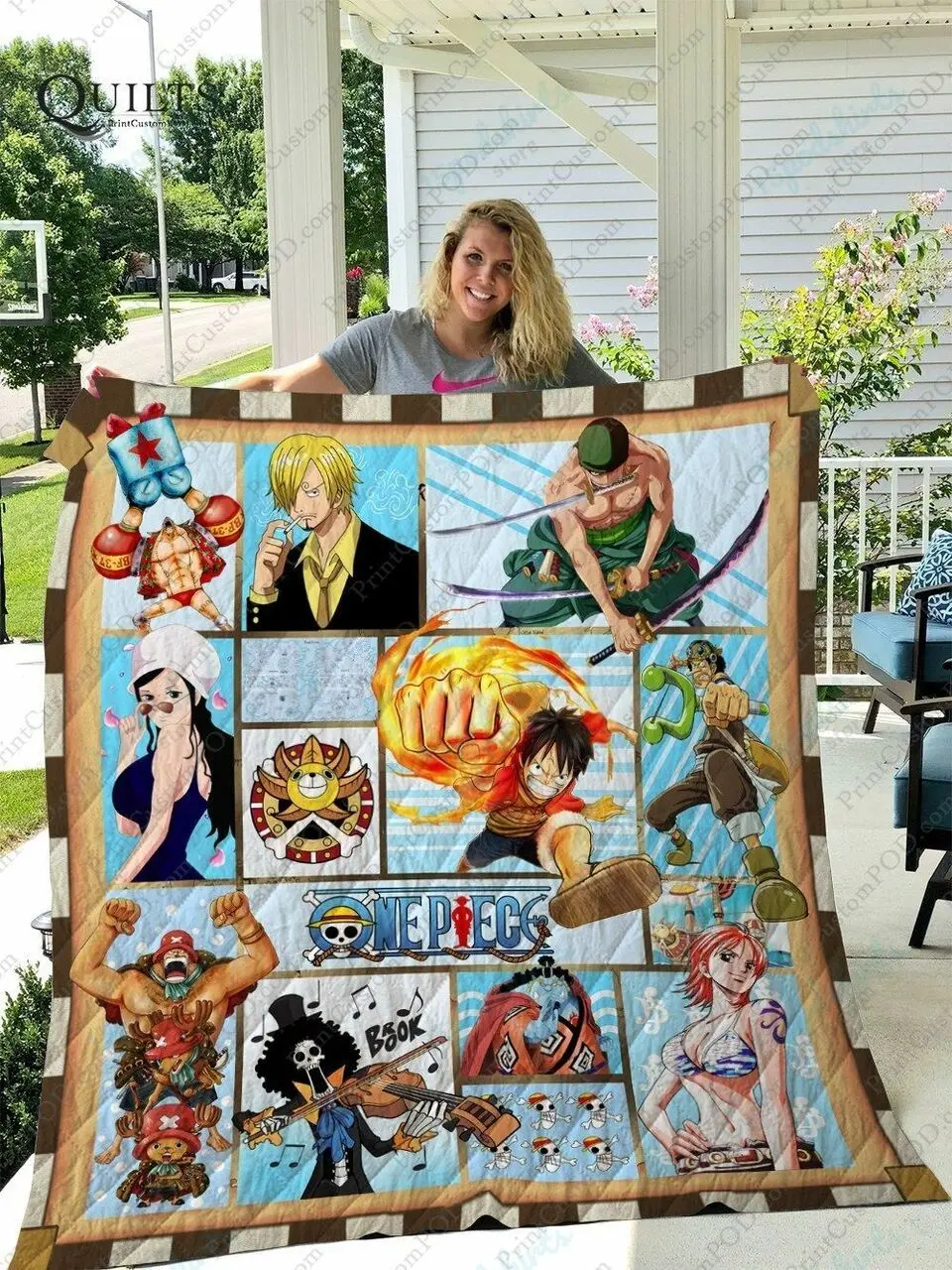 One Piece Quilt Blanket Ver 2 and Home Decor
