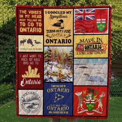 Ontario Cl14100378Mdq Quilt Blanket and Home Decor