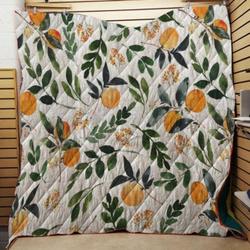 Orange Quilt Tdhlb and Home Decor