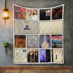 Oregon Album Covers Quilt Blanket and Home Decor
