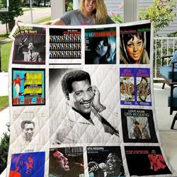 Otis Redding Quilt Blanket  Limited Quilt Blanket and Home Decor