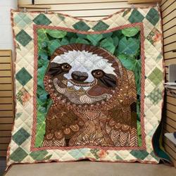 Otter Mandala Quilt Tdhnh and Home Decor
