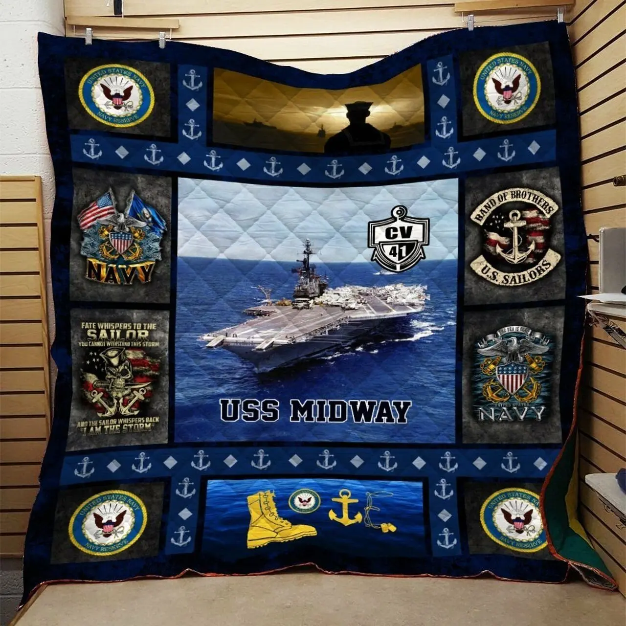 Otter Quilt Blanket Dhc0910778Vt and Home Decor