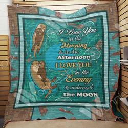 Otter Quilt Blanket Dhc1102542Td and Home Decor