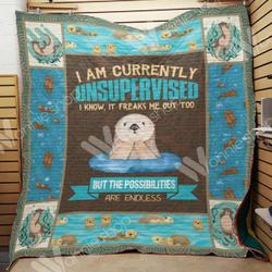 Otter Quilt Blanket Dhc1102553Td and Home Decor
