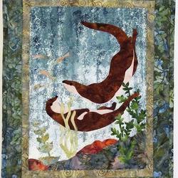 Otter Quilt Tdhay and Home Decor