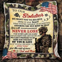 Our Soldier We Love You Quilt P436Dm  Quilt and Home Decor