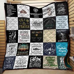 Outlander Collage Blanket Th10072019 Quilt and Home Decor