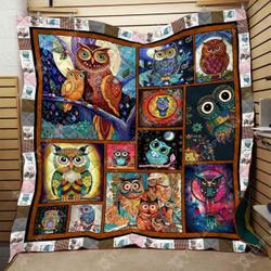Owl Ah Quilt Derqac and Home Decor