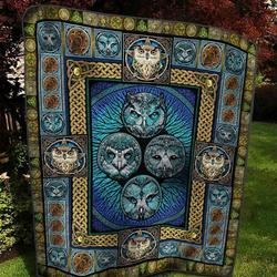Owl Ah Quilt Derqdd and Home Decor