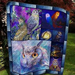 Owl Ah Quilt Derqjm and Home Decor