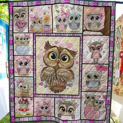 Owl Ah Quilt Derqmk and Home Decor