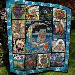 Owl Ah Quilt Derqpu and Home Decor