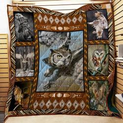Owl Ah Quilt Derqqf and Home Decor