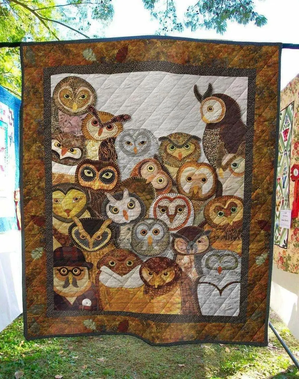 Owl Ah Quilt Derqvt and Home Decor