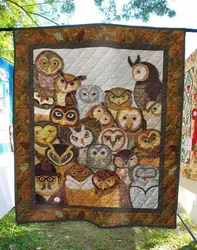 Owl Ah Quilt Derqvt and Home Decor
