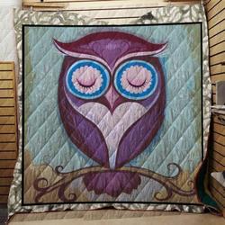 Owl Art Quilt Tdhgb and Home Decor
