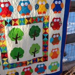 Owl Cla010765 Quilt Blanket and Home Decor