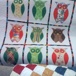Owl Cla010768 Quilt Blanket and Home Decor