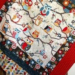Owl Cla1010428Q Quilt Blanket and Home Decor