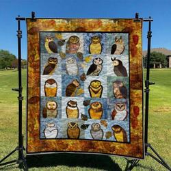 Owl Hur Quilt ao and Home Decor