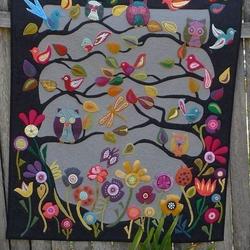 Owl Hur Quilt Bevrht and Home Decor