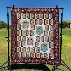 Owl Hur Quilt tq and Home Decor