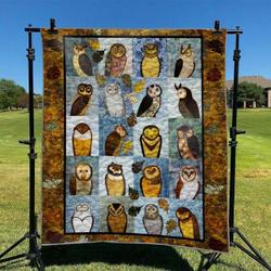 Owl Hur Quilt vi and Home Decor