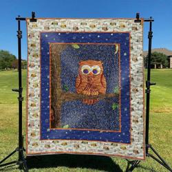 Owl Hur Quilt vo and Home Decor