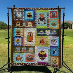 Owl Hur Quilt xc and Home Decor