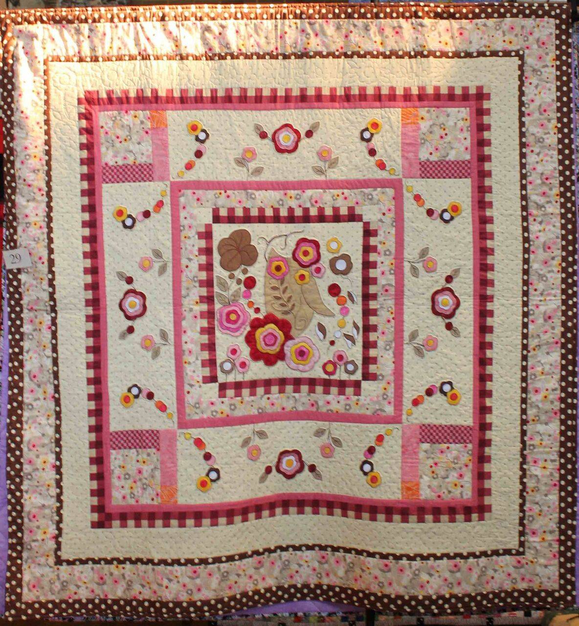 Owl In The Roses Quilt Tdhqg and Home Decor