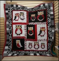 Owl Make Me Happy Quilt Tdhjk and Home Decor