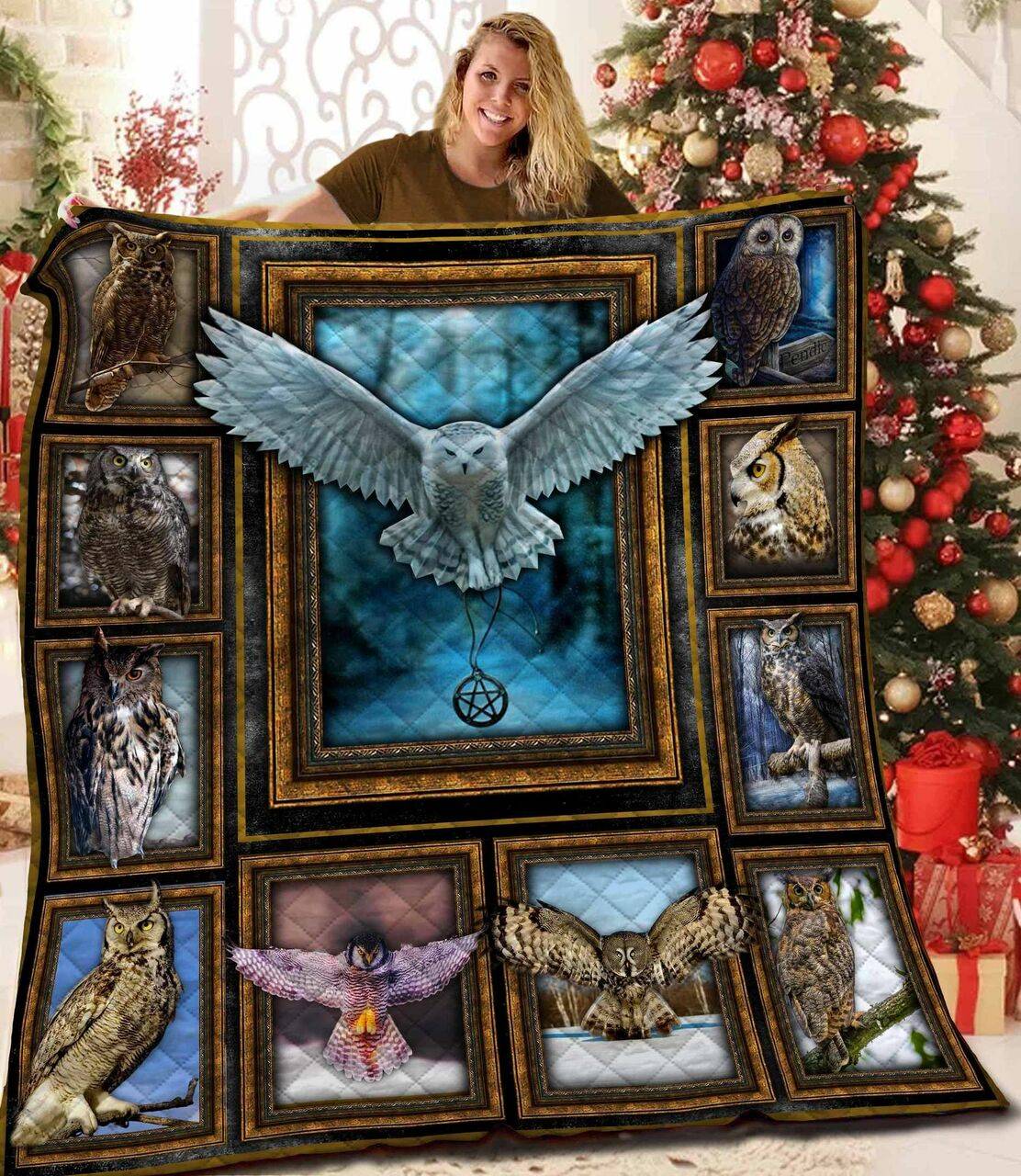 Owl Quilt Blanket BBB251020NL and Home Decor