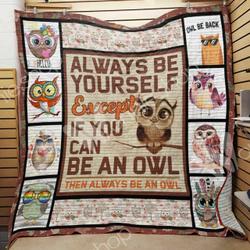 Owl Quilt Blanket Dhc0302827Td and Home Decor