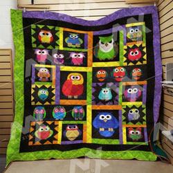 Owl Quilt Blanket Dhc0910358Vt and Home Decor