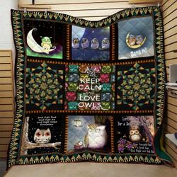 Owl Quilt Blanket Dhc0910488Vt and Home Decor