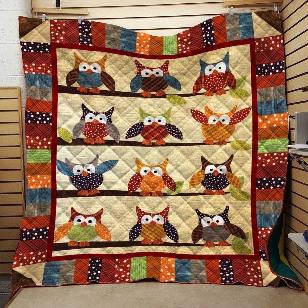 Owl Quilt Blanket Dhc0910725Vt and Home Decor