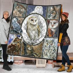 Owl Quilt Blanket Dhc09121589Dd and Home Decor