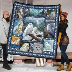 Owl Quilt Blanket Dhc09121590Dd and Home Decor