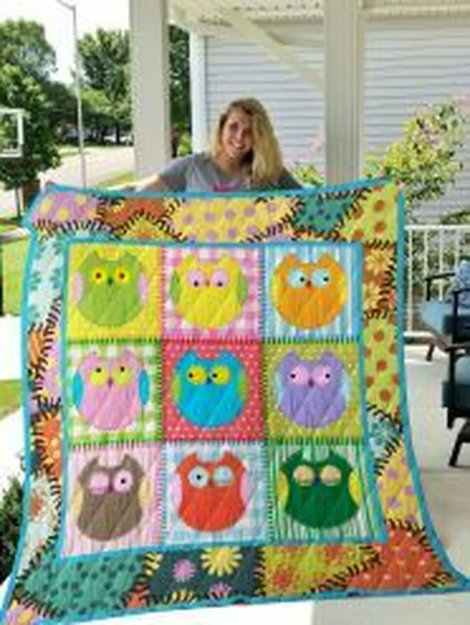 Owl Quilt Blanket Lukiai Dhc0301768Dd and Home Decor