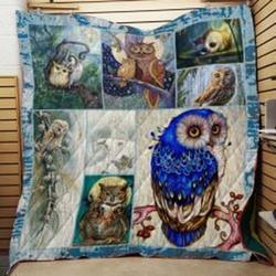 Owl Quilt Blanket Luklpq Dhc0301937Dd and Home Decor