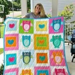Owl Quilt Blanket Lukny7 Dhc0301764Dd and Home Decor